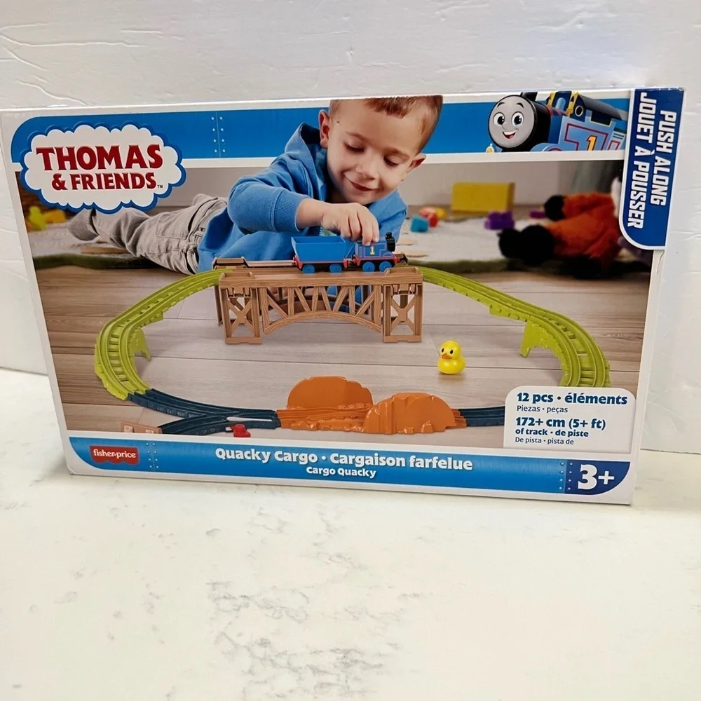 Thomas & Friends Quacky Cargo Set - Blue, Green, Orange